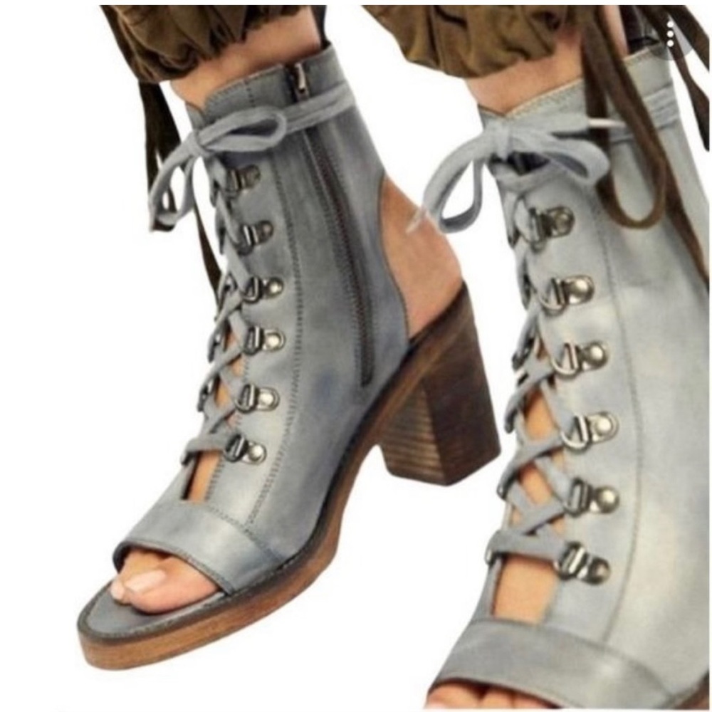 Free People City of Light leather booties